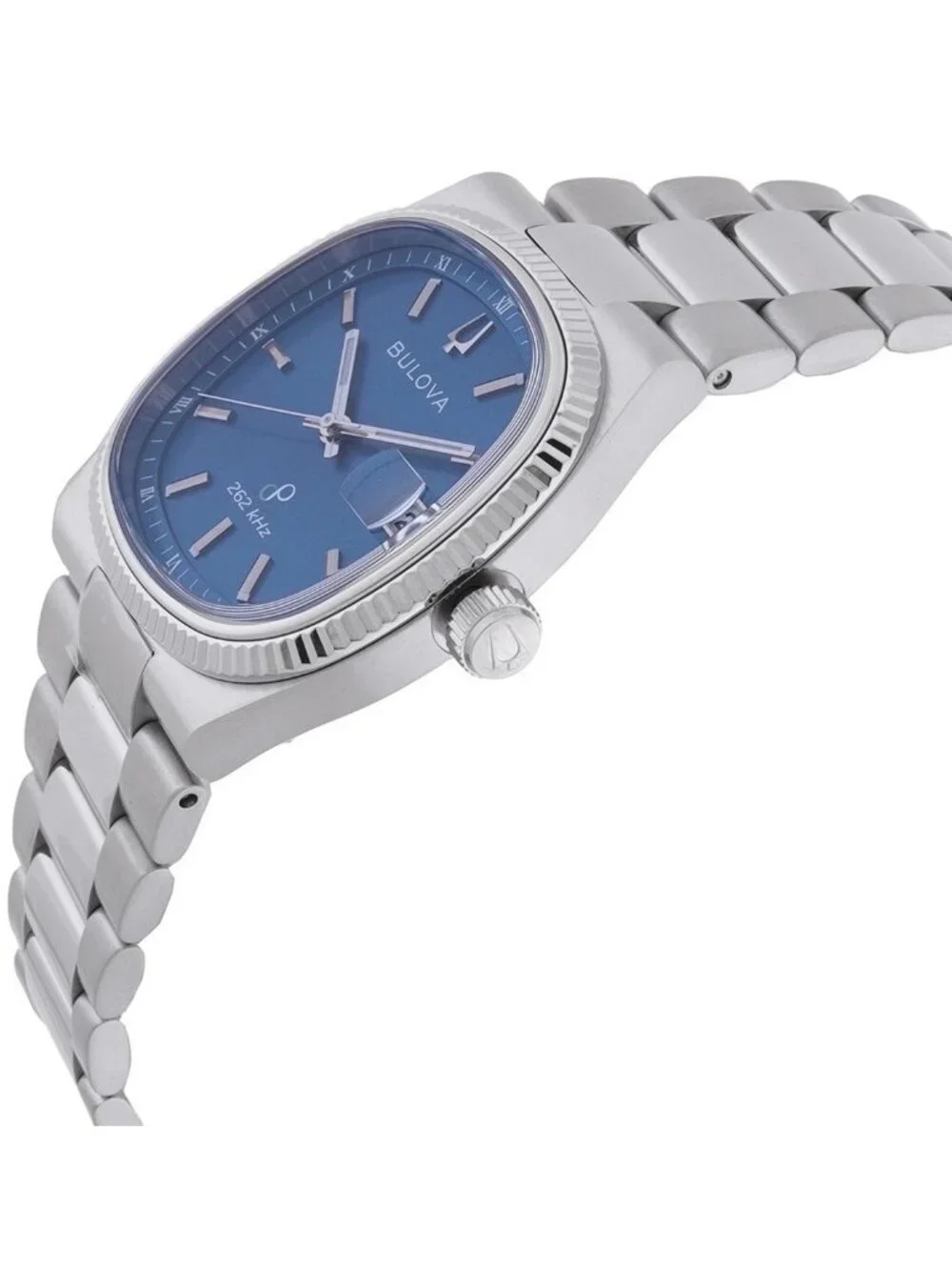 NWT Bulova Super Seville Quartz Blue Dial Men's Watch